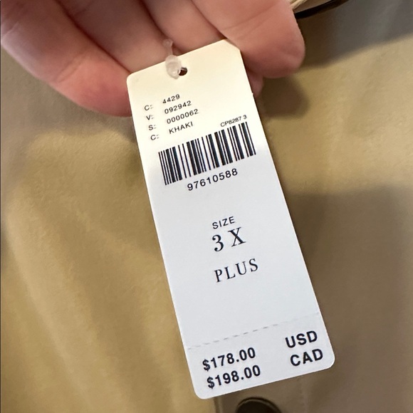 Anthropologie Maeve Hooded Utility Jacket Size 3X NWT - Picture 9 of 10